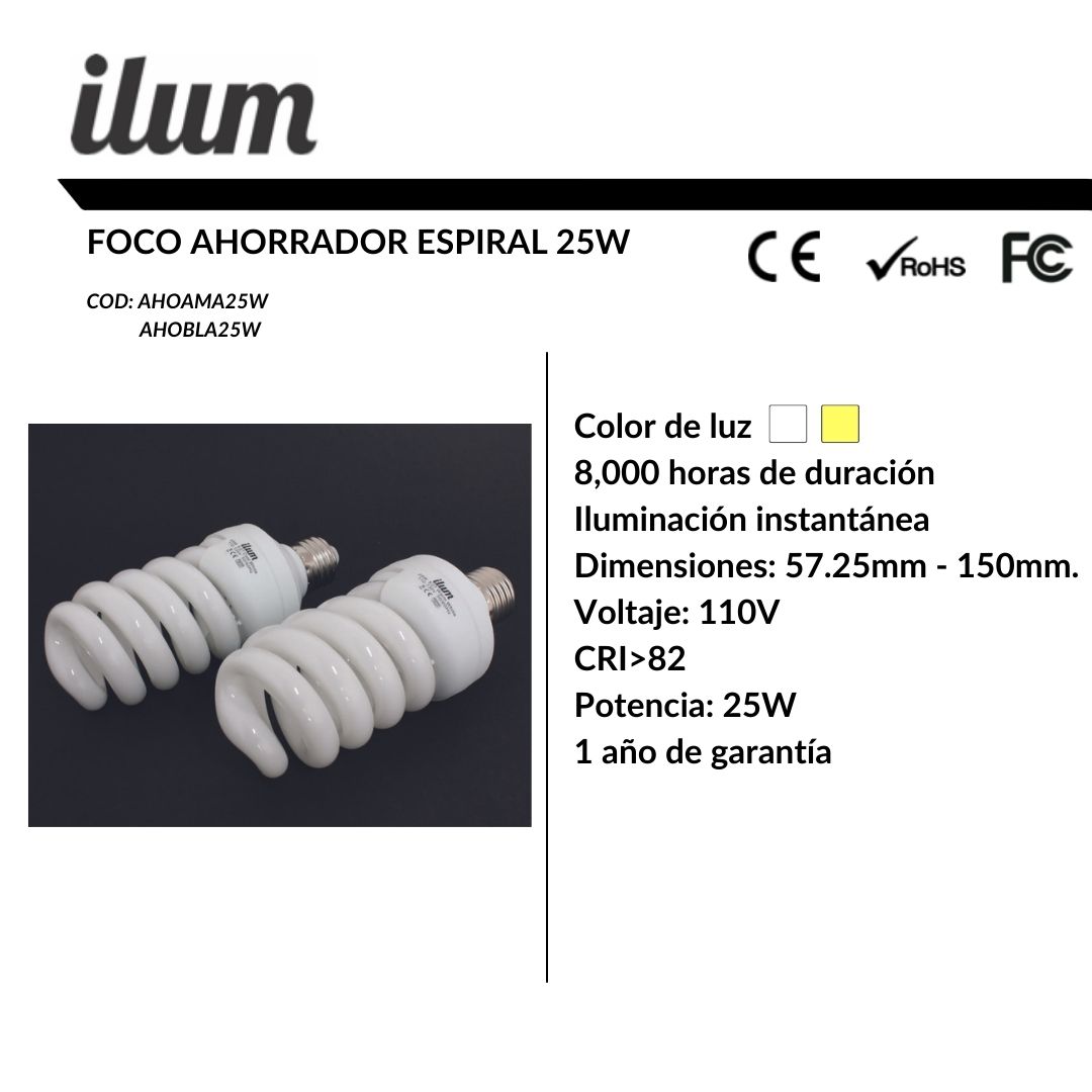 ahorrador 25W
