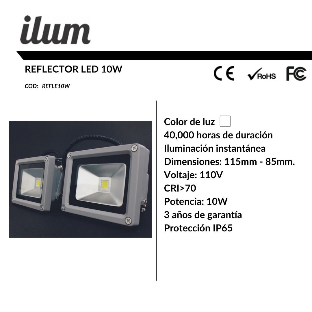 Reflector led 10W