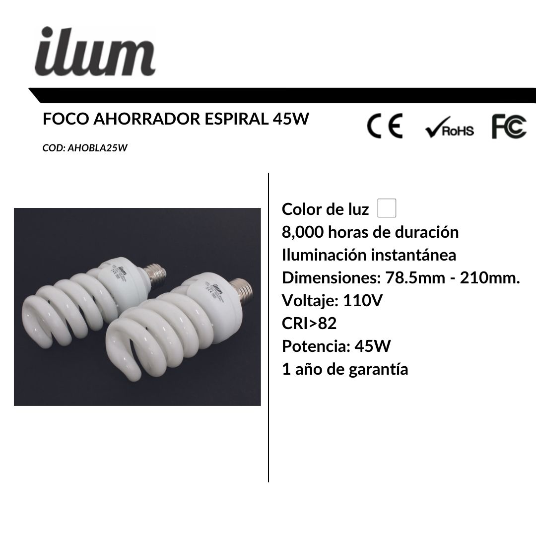 ahorrador 45W