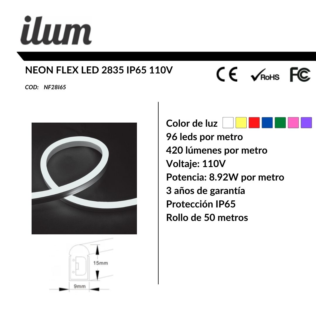 Neon flex led 2835 IP65