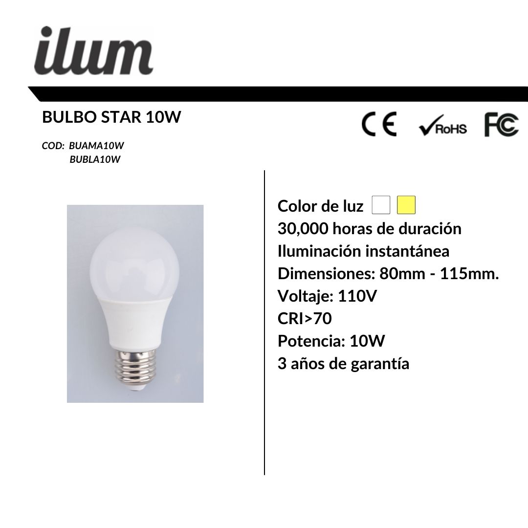 Bulbo Star 10W