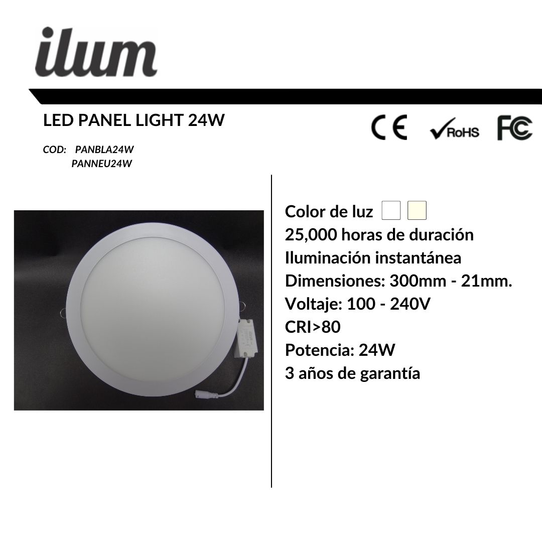 Led panel 24W