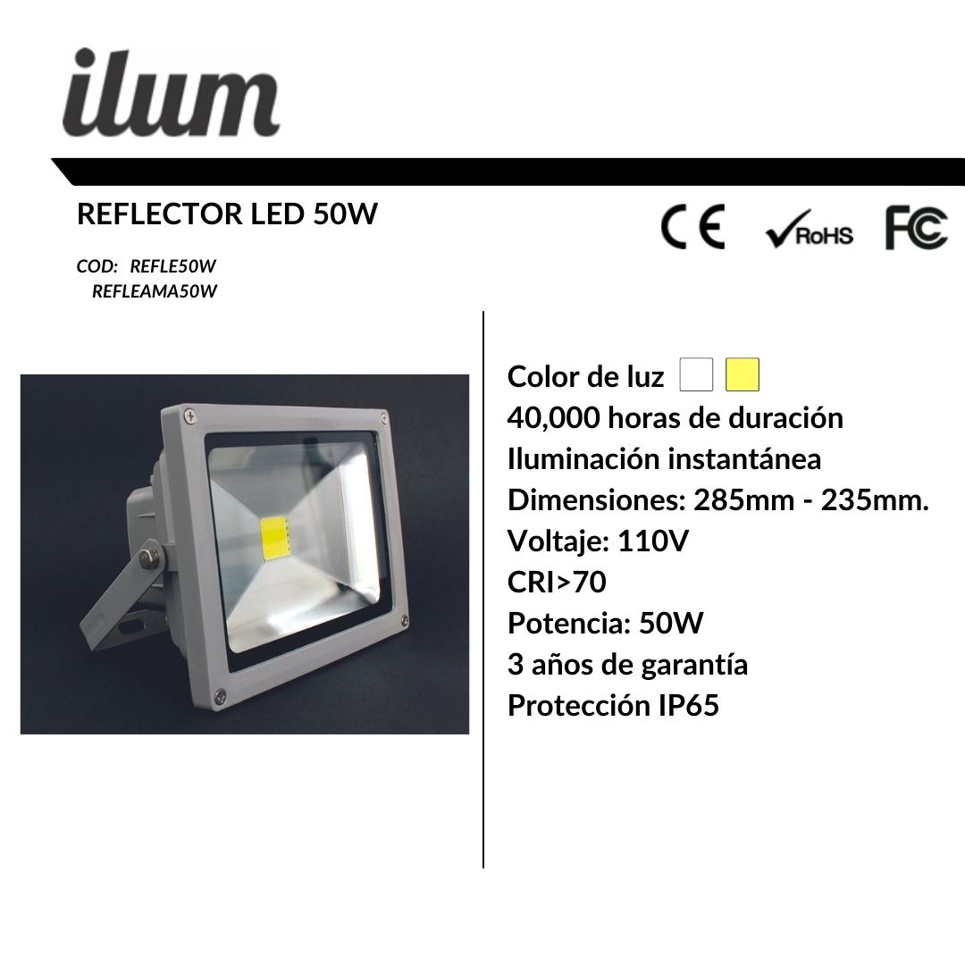 Reflector led 50W
