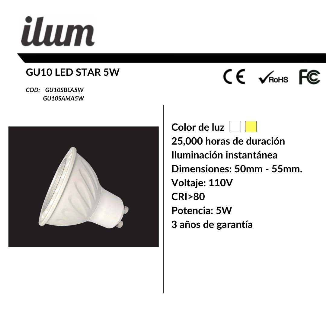 GU10 STAR 5W