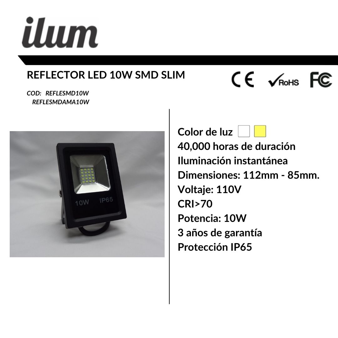 Reflector led 10W SMD