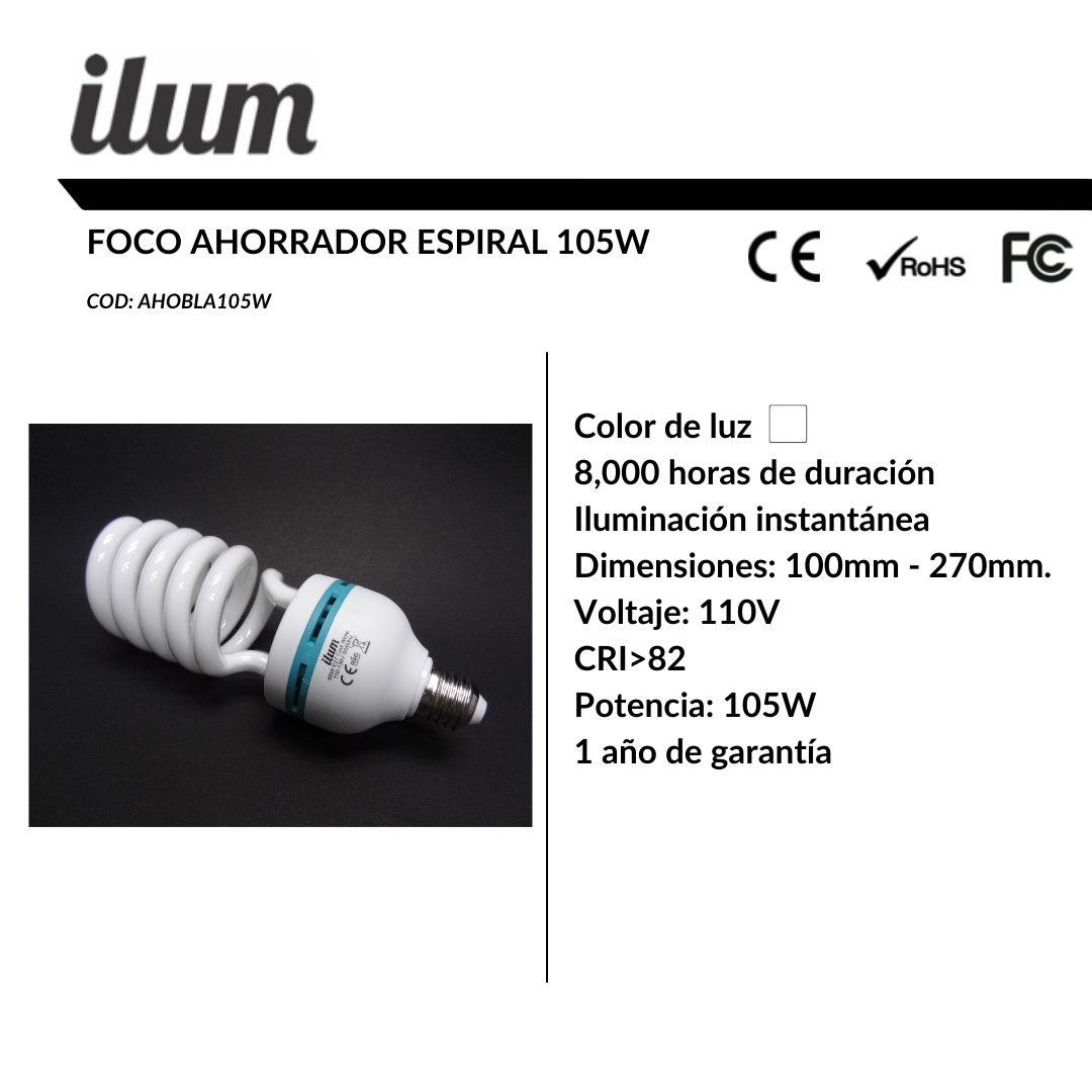 Ahorrador 105W