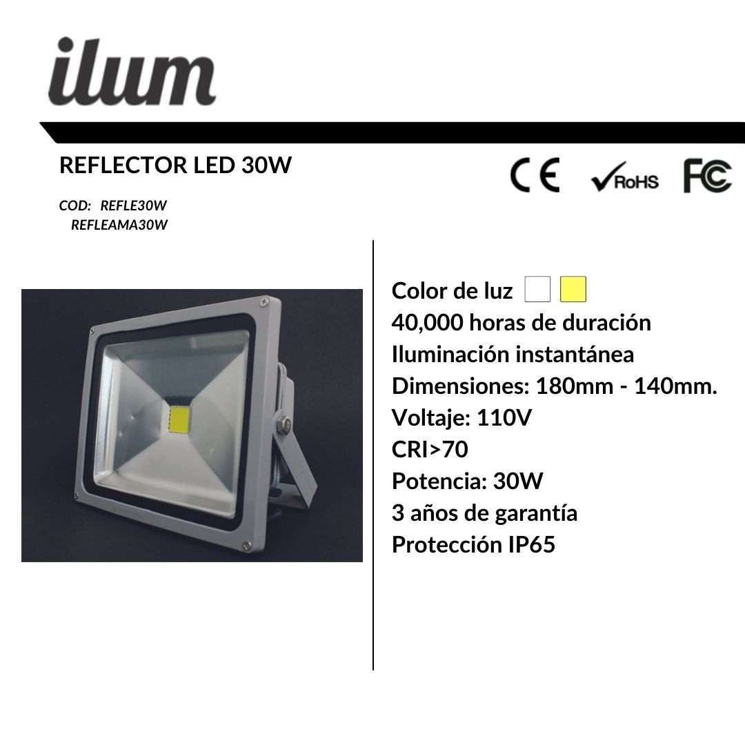 Reflector led 30W