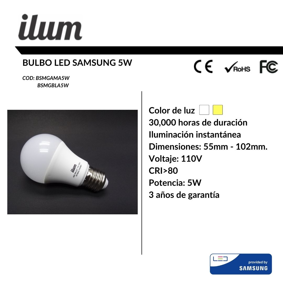 Bulbo Samsung 5W